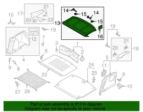 85930-g3000-try Hyundai Genuine Shelf #2