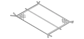 B8017-adu10 Hyundai Accessories Genuine Cargo Net With Pouch