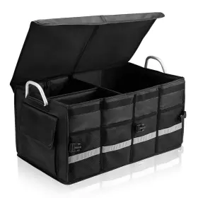 I Bkgoo 783906169117 Car Trunk Organizer With Lidcollapsible Storage Organizermulticompartm