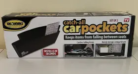 Jb7449 Ideaworks Catch-all Car Pockets Vehicle Organizer As Seen On Tv Nib