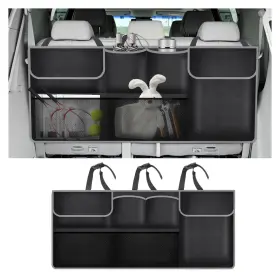 Dai-1502 Ihotder Large Capacity Car Trunk Organizersix Pockets Storage Organizer With Ad
