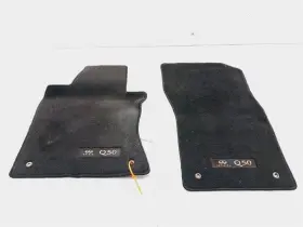 222.in1m15 Infiniti 14-22 Q50 Front Carpet Mat Pair Black Oem
