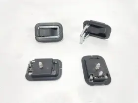 84937-1la0a Infiniti 13-20 Qx60 Jx35 Rear Trunk Cargo Net Hook Floor Set 4 Pcs Oem
