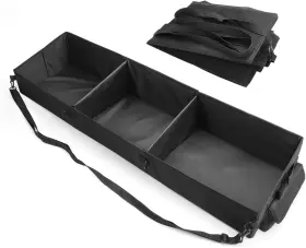 Nu-aicu01 Infivita Under Seat Storage - Truck Organizer Back For Ford F150 Black