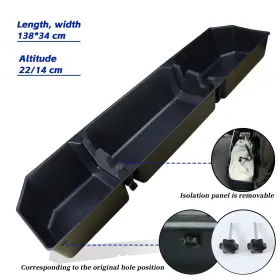 Lm20231226 Inuboxes Under Seat Storage Organizer Box Compatible With 2015-2024 Ford F150 Supercre #3