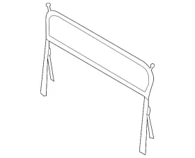 J9c2527 Jaguar Genuine Cargo Net