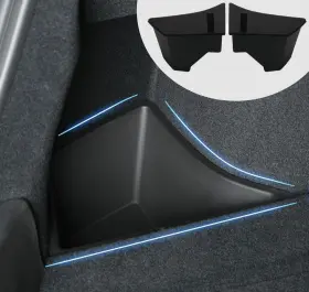 Tsl-3 Jawjut Hx Trunk Organizer For Tesla Model 3 Highland 2024 Side Storage Boxes With Lids