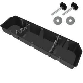 Yqusc-001-bk Jdmspeed Rear Underseat Storage Cargo Box For 15-23 Ford F150 17-23 F250 F350 Sd Crew Cab