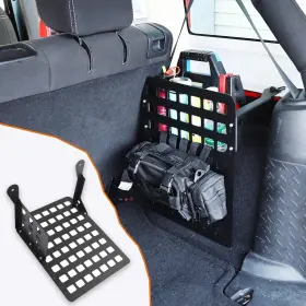 Jecar 431238965861 Metal Molle Storage Trunk Organizer Cargo Rack Shelf For 2007-2018 Je