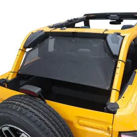 Jcs310 Jecar Trunk Mesh Sunshade Rear Cargo Interior Accessories For Ford Bronco 4-d