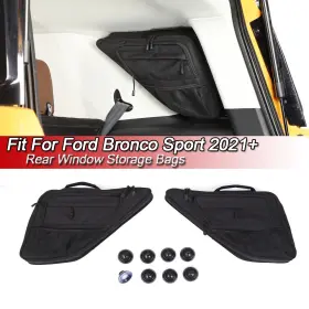 Src2026051402 Jecar Rear Cargo Trunk Window Storage Bags Organizer For Ford Bronco Sport 2021