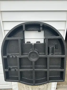 52016506 Jeep 2015-2018 Renegade Rear Trunk Spare Tire Cover Tool Compartment Foam Oem