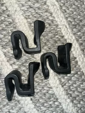68217719aa Jeep 2014-2017 Cherokee Cargo Management Bag Holder Hook Clip Set Pair Oem #3