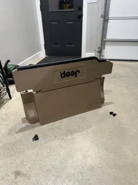 Jeep 782950222960 Oem Back Trunk Storage Box Cover 1997-2006 Wrangler Tj Lj Hardtop Rear #2