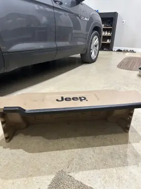 Jeep 782950222960 Oem Back Trunk Storage Box Cover 1997-2006 Wrangler Tj Lj Hardtop Rear