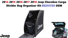 82213725 Jeep 2014 2015 2016 2017 2018 Cherokee Cargo Divider Bag Organizer Kit