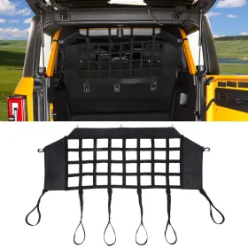 Hh-szzt15647 Jeliker For Bronco Trunk Net Mesh Dog Barrier Cargo Ford 2021 2022 202