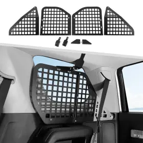 Jimen037mp Jimen For 4runner Molle Panel Rear Side Window Storage Panels Cargo Ra