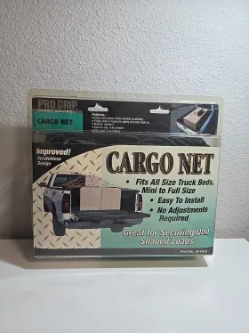 00177 Jin Cargo Net For Pickup Truck Bed Heavy Duty Mesh Organizer Universal New