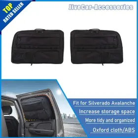 Jca2025031769 Jive-car-accessories 2pcs Rear Window Both Side Storage Bag Organizer Packet For Dodge Ram 2010-2017