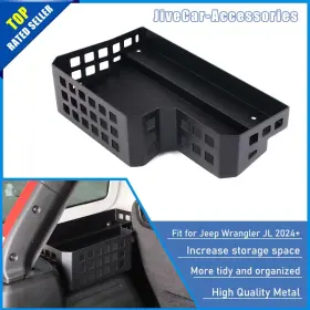 Jca2025042310 Jivecar-accessories Car Left Side Trunk Storage Organizer Box Tray For 2024 Jeep Wrangler Jl 4door