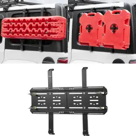 A3332-00024-bk Joytutus Molle Panel Kit For Wrangler Jl 2018-26 Side Window Storage Rack