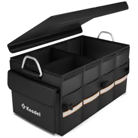 5823947388 K Knodel Car Trunk Organizer With Lid Heavy Duty Collapsibl