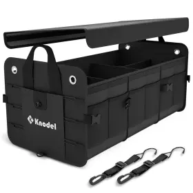 K Knodel 784848001879 Car Trunk Organizer Foldable Cover Heavy Duty Collapsible Trun