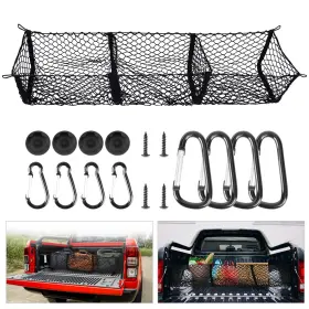 60705-d Kaishengyuan Truck Bed Cargo Net Pickup Trunk Mesh Organizers And Storage For Chevy Silvera