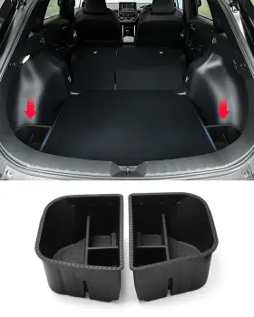 Karltys0927 Karltys 792933639227 Rear Trunk Organizer For Toyota Corolla Cross Accessories 2022-2025