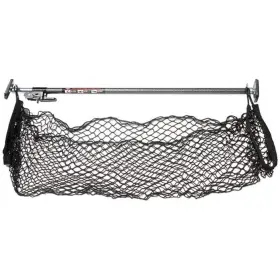 Keeper 051643050600 Ratcheting Cargo Bar Rubber Black/silver Adjustable From 40 Inch -70 With Storage Net