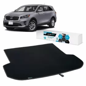 Fl01116231 Kia Clim Art Cargo Trunk Liner For 2016-2020 Sorento Black/black