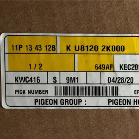U8120-2k000 Kia Oem New Cargo Logic Tray Mat Grey With Logo 2010-2013 Soul #3