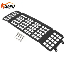 Flm000013356 Kuafu Molle Panel Roof Interior Storage Rack For Toyota Tacoma 05-15 Double Cab 4-door