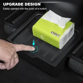 Tibo-t-16 Kunist For Tesla Model Y Rear Under Seat Organizer Upgraded 2nd Row #3