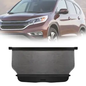 Tur182050i Labwork Black Retractable Rear Cargo Security Trunk Cover Fit For Honda Crv 2012-16 New