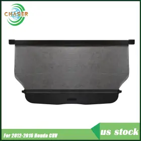 Cer1500c Labworkmoto Fit For Honda Crv 2012-15 2016 Retractable Rear Cargo Security Trunk Cover Black