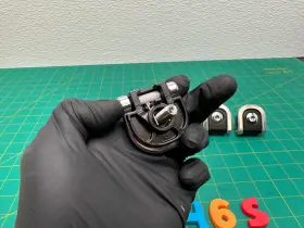 Lr088861 Land Rover 06-16 Rear Trunk Cargo Floor Hook Clip Retainer Set Of 4 Oem #3