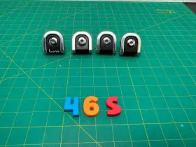 Lr088861 Land Rover 06-16 Rear Trunk Cargo Floor Hook Clip Retainer Set Of 4 Oem
