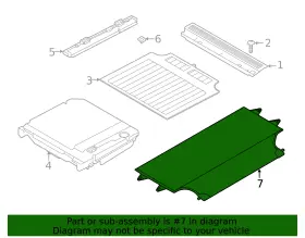 Lr172832 Land-rover Genuine Package Tray #2