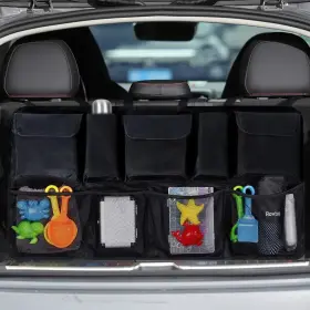 Organizer-8 Laurth Car Backseat Trunk Organizer Auto Hanging Back Seat Storage Cargo