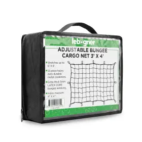 Lor-a-1168 Lebogner 3 X 4 Cargo Net For Pickup Truck Bed Heavy Duty Latex Bu