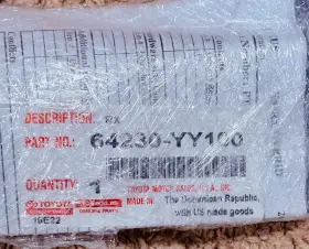 64230-yy100 Lexus Brand New Oem Rx 450h F Sport Trunk Cargo Net Part # #2
