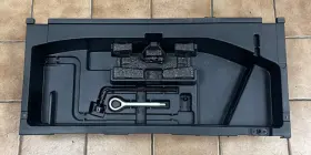 649910e010 Lexus 2004-2009 Rx350 Rear Trunk Cargo Floot Tool Storage Bin Oem