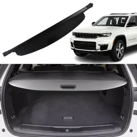 20222024 Liizoo Gg2rcc22 Cargo Cover For Jeep Grand Cherokee 4xe Trunk Organizer Shield
