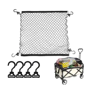 Linjiuli 797439900765 Linjiulicargo Net For Collapsible Folding Utility Wagonoutdoor Fold Inch