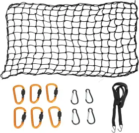 Littlestar2018 Kg65702 2 X3 Truck Bed Cargo Net Stretches To 4ftx6ft For Pickup Trailer