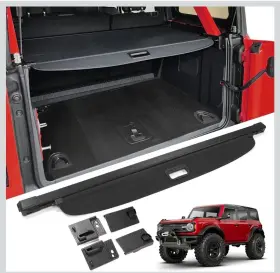 Ftbcc220514 Mabett Upgrade Trunk Cargo Cover For Ford Bronco Accessories 2021 2022 2023