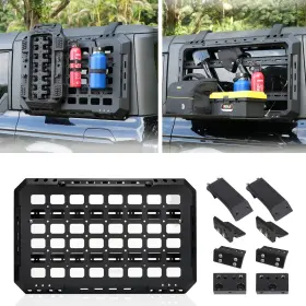 Nj-20052 Maiker Off Road Rear Window Molle Panel Modular Tactical Storage System W