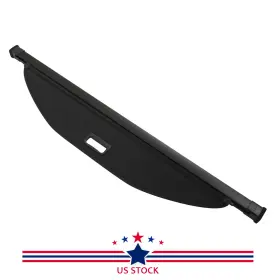 Makeworldgreatagain2020 Rcchy1518-mwg Black Retractable Cargo Cover Security Shade For 2015-18 Hyundai Santa Fe Sport